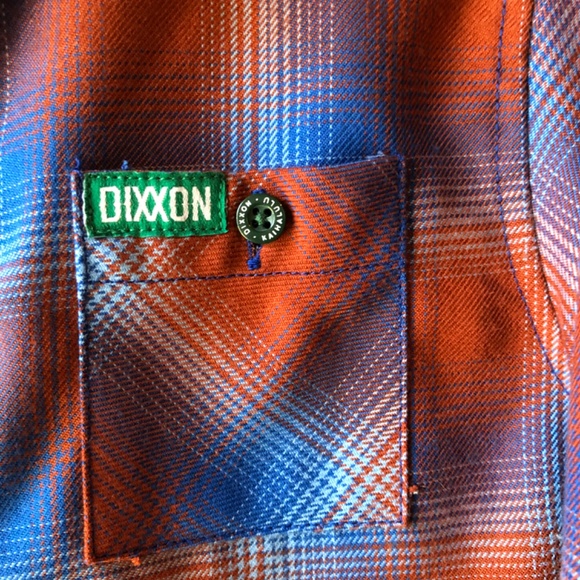 Dixon Flannel Boys Small Washed Once Back To School - Picture 4 of 7